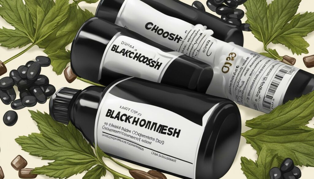 Black Cohosh dietary supplements