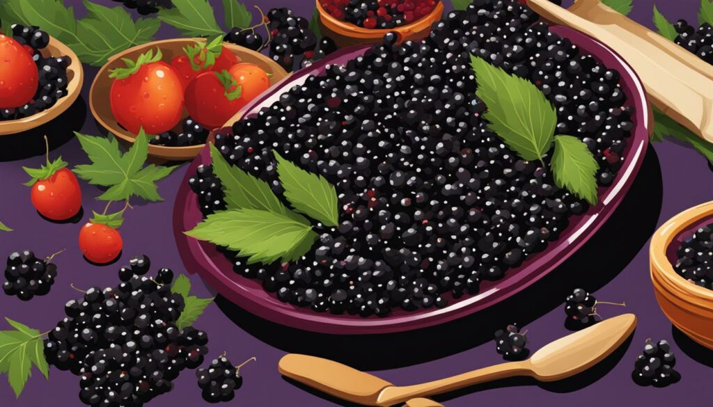 Black Elderberry culinary uses
