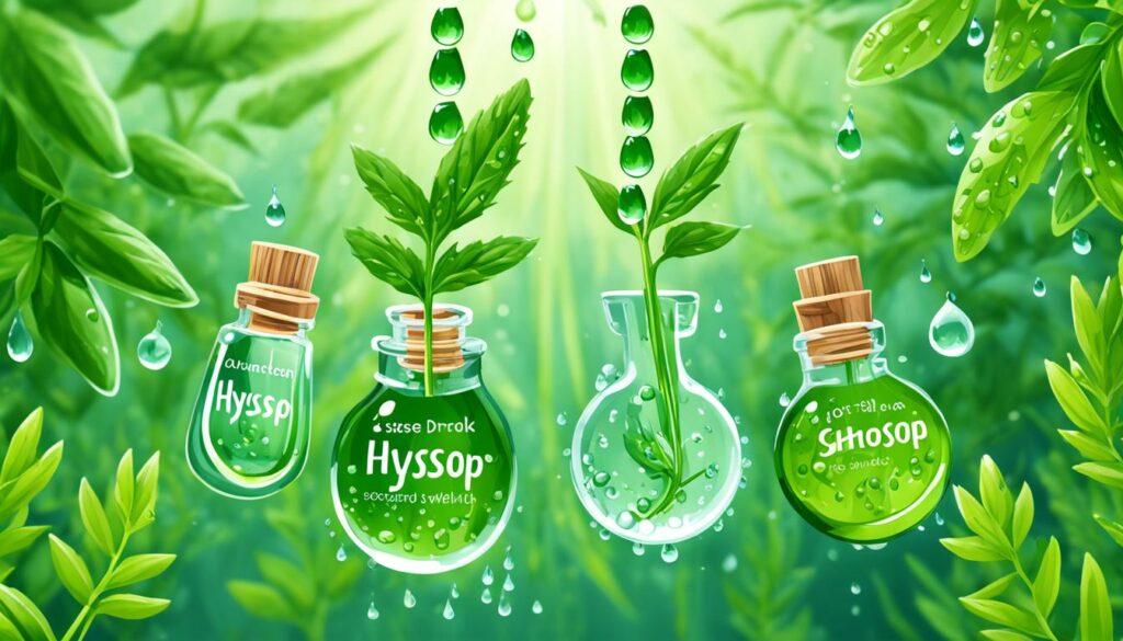 hyssop essential oil vs extract