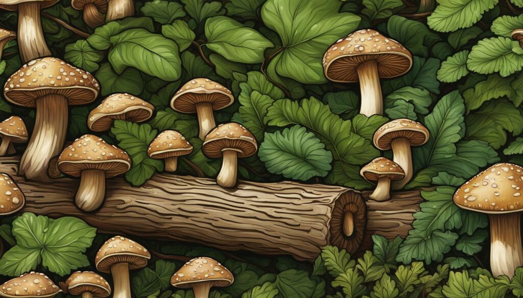 shiitake mushroom image