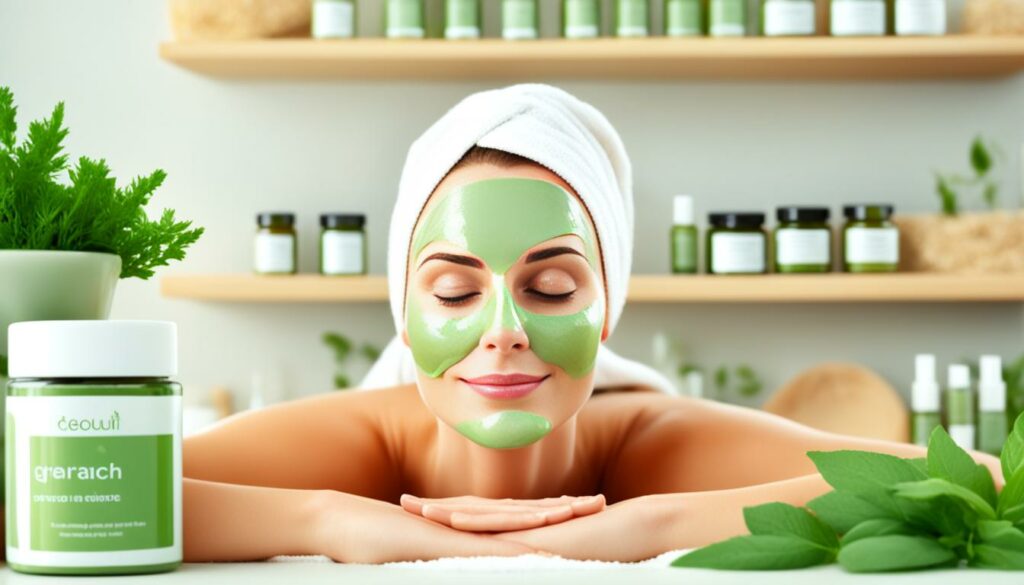 Herbal face mask