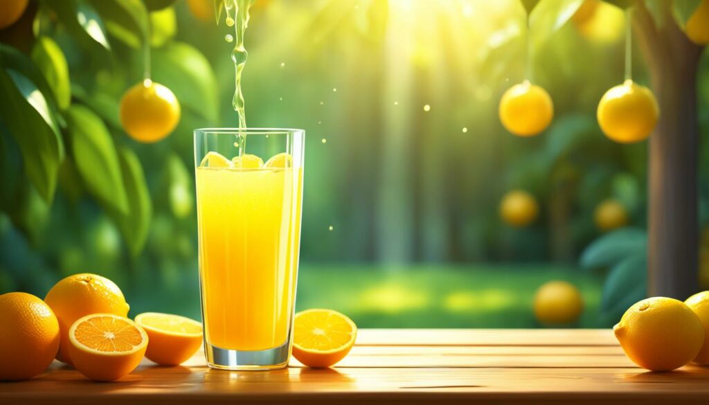 Orange and Lemon Juice for Brighter Skin