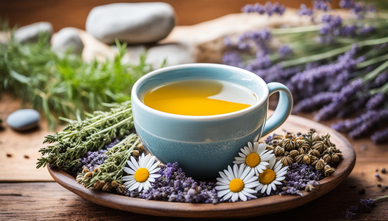 stress relieving herbal tea