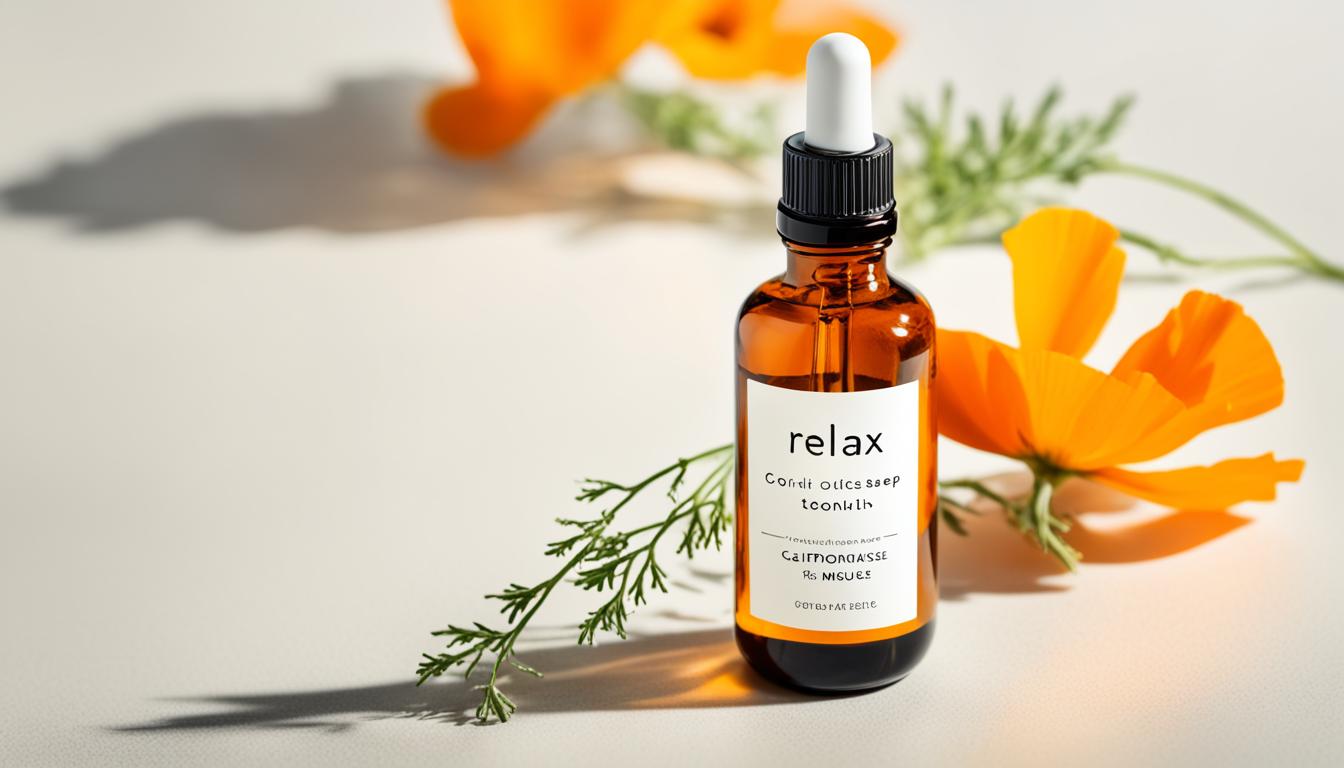 Best California Poppy based Tincture to relax the muscles and help with sleep