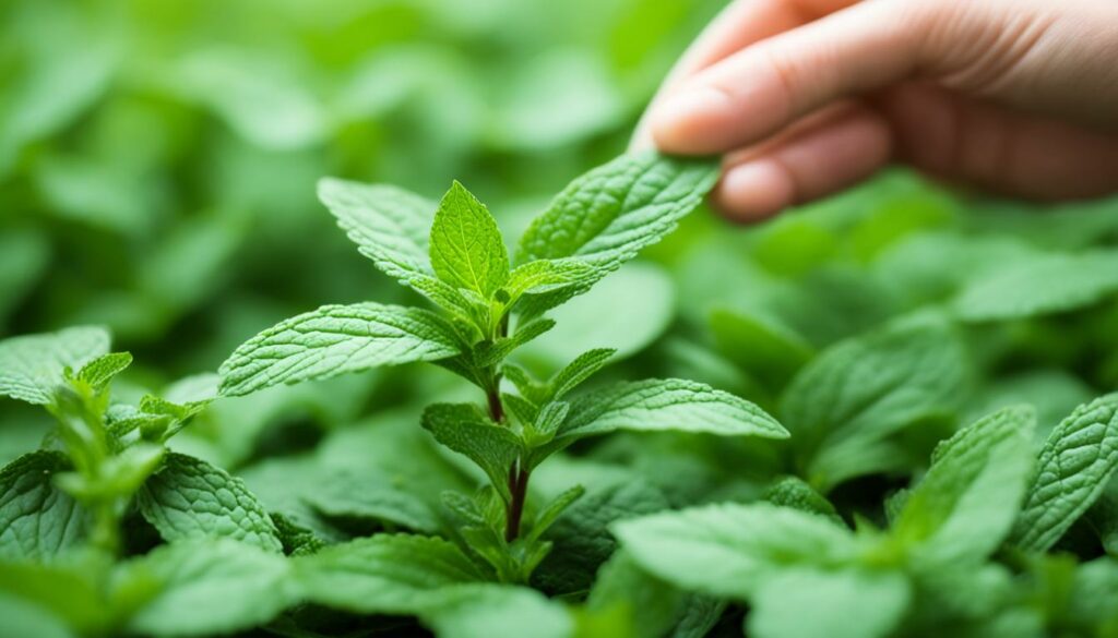 Choosing quality spearmint tea