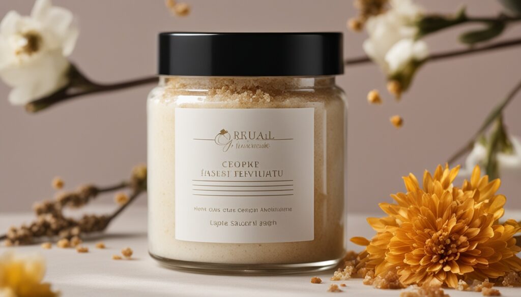 quality all-natural body scrub