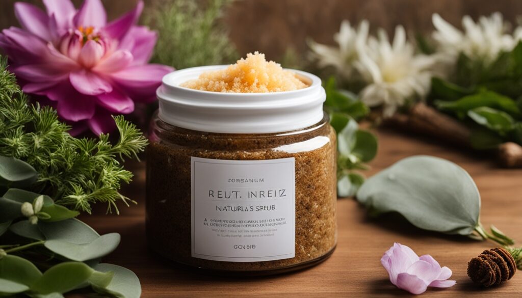 quality all-natural body scrub