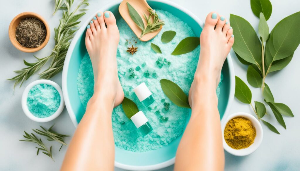 revitalizing foot scrubs