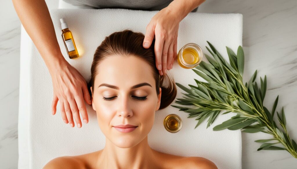 scalp massage for hair growth