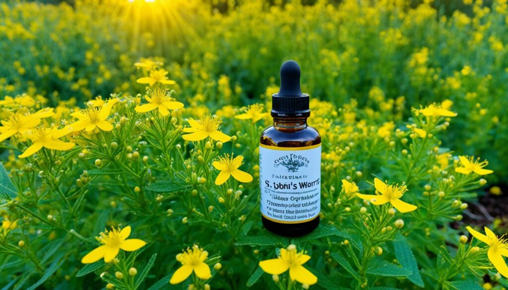 st. john's wort tincture features