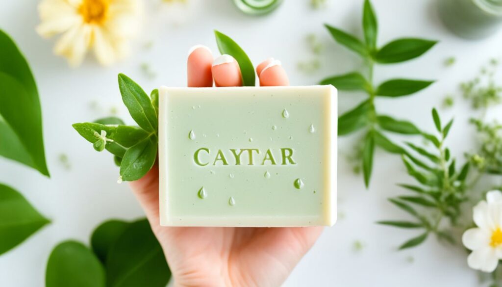 white clay soap care