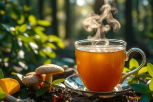 Focus-Boosting Premium Mushroom Tea