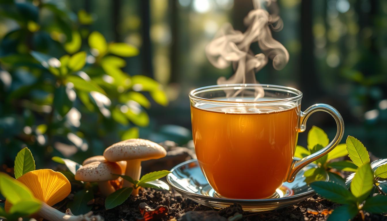 Focus-Boosting Premium Mushroom Tea