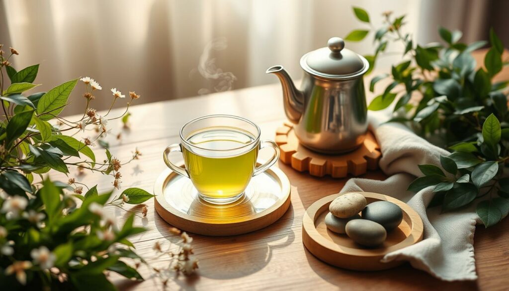 mindful tea ritual