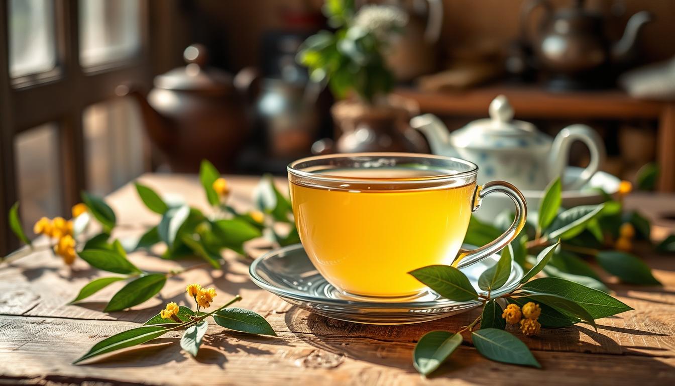 premium linden leaf tea to help with menstrual cramps