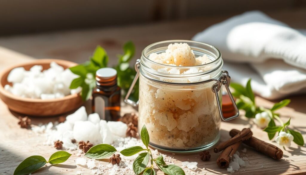 Antibacterial Foot Scrub