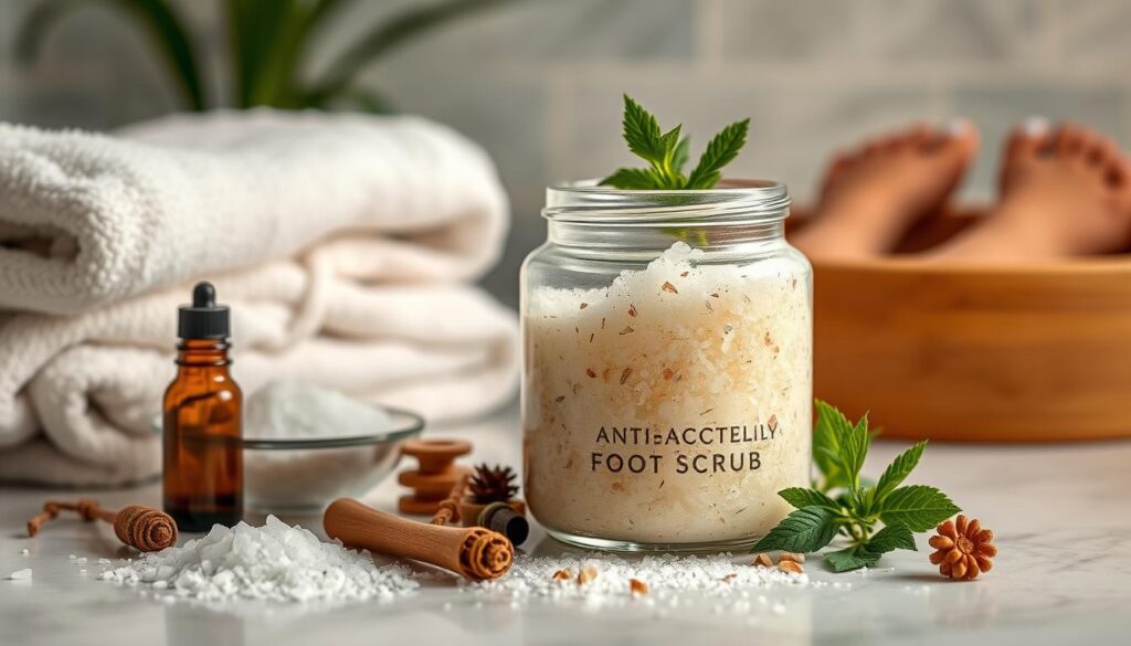 Antibacterial Foot Scrub