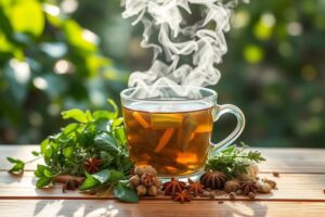 Caffeinated Herbal Tea Calmer Than You Are: Relax