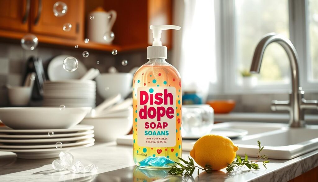 Dish Dope Soap as kitchen cleaner