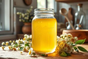 Homemade Elderflower Glycerite: Local & Natural