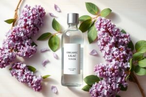 Organic Lilac Facial Toner: Natural Skin Refresh