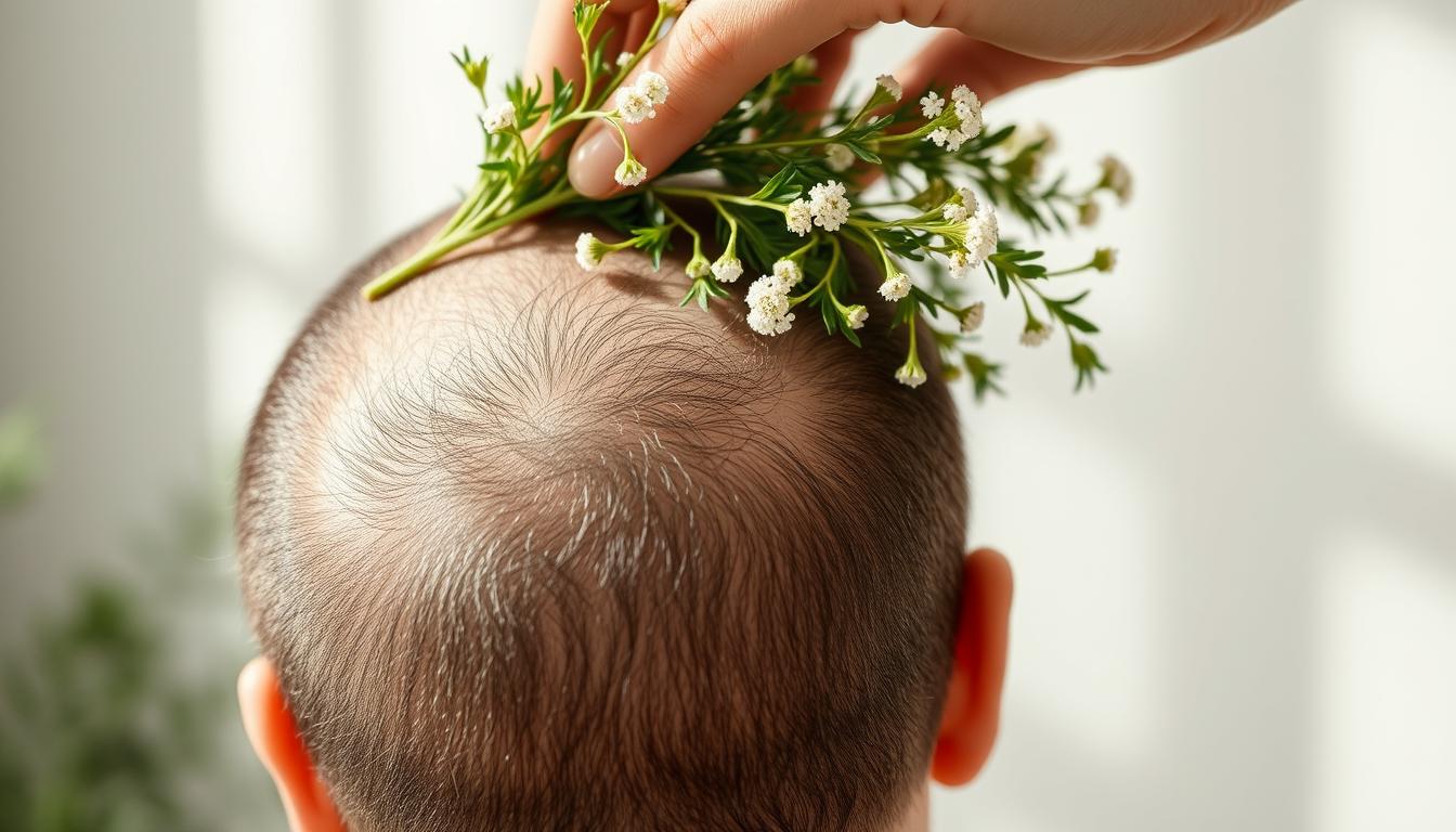 Natural Yarrow Massage for Your Dry Scalp Treatment