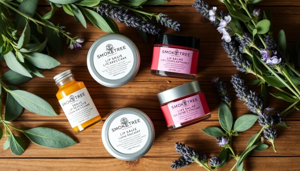 Smoketree Massage & Apothecary lip care products