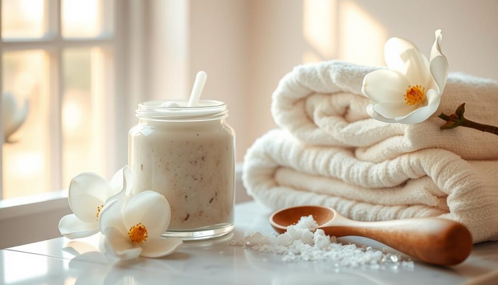 magnolia body scrub