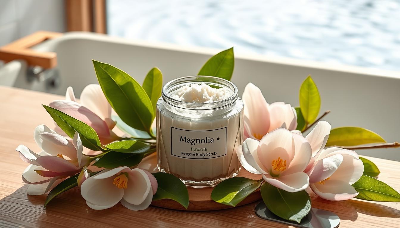 Magnolia Body Scrub: Nourish and Renew Your Skin