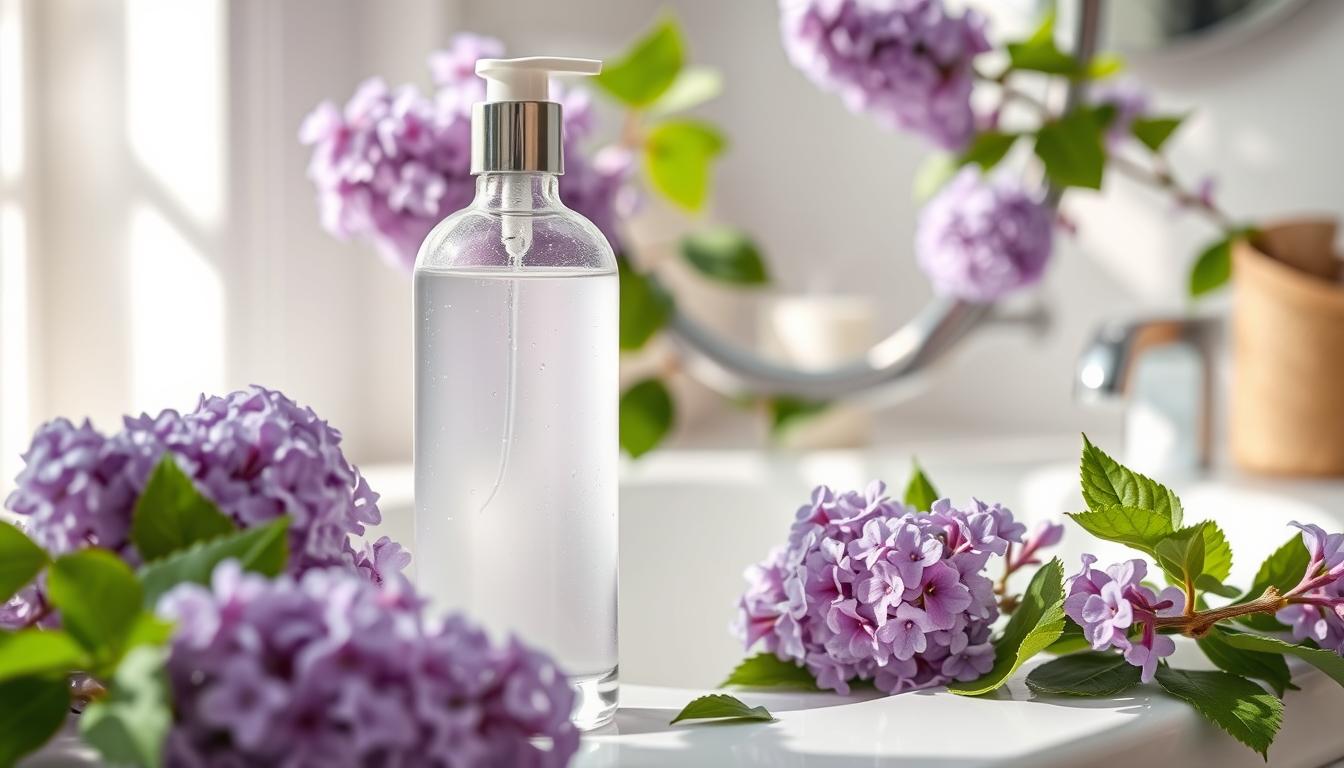 organic lilac facial toner