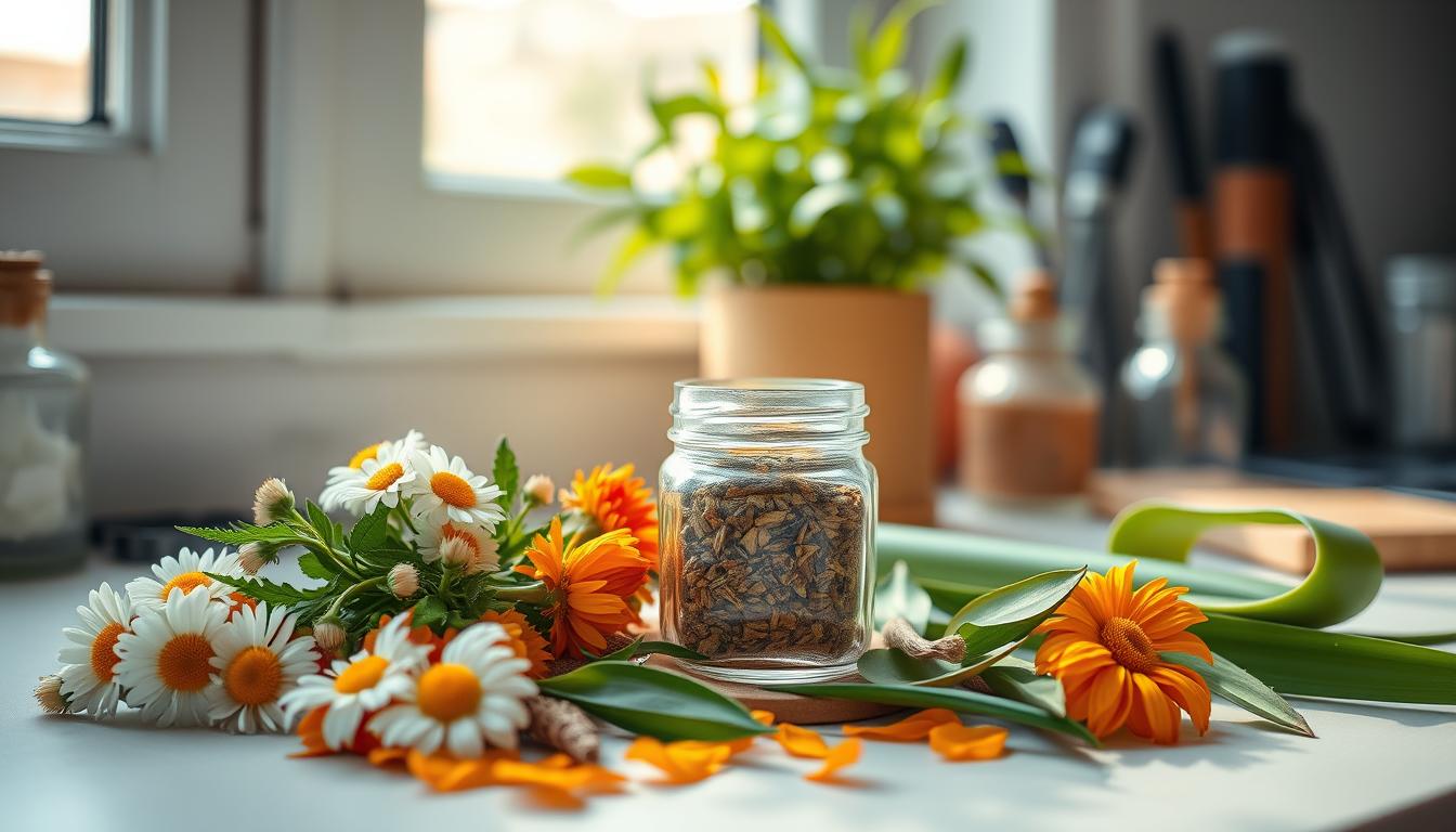 soothing blend of herbs to help keep your tattoo clean