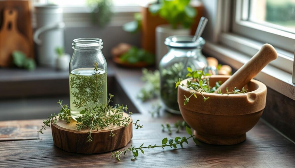 thyme oral hygiene